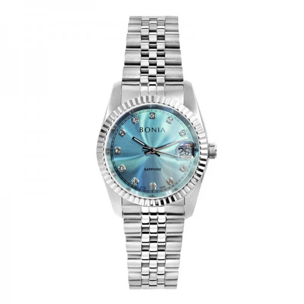 Bonia BNB10550-3388 Silver Turquoise SAPPHIRE Lady